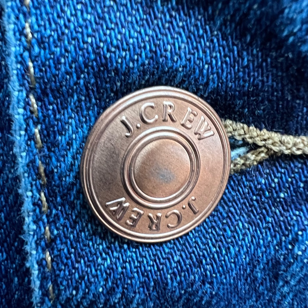 J. CREW DENIM Two Pocket Button Down Denim Skirt Women’s 29 - Picture 4 of 7